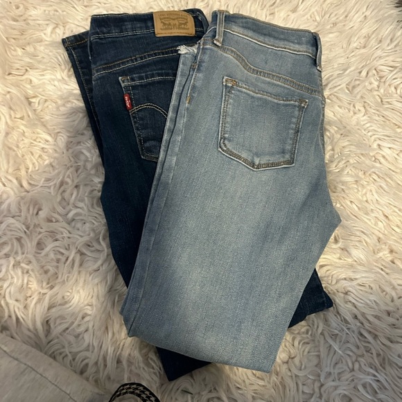 2pc Lot Levi’s 710 super skinny raw ham, and Old Navy ballerina jagging k2 - Picture 1 of 5